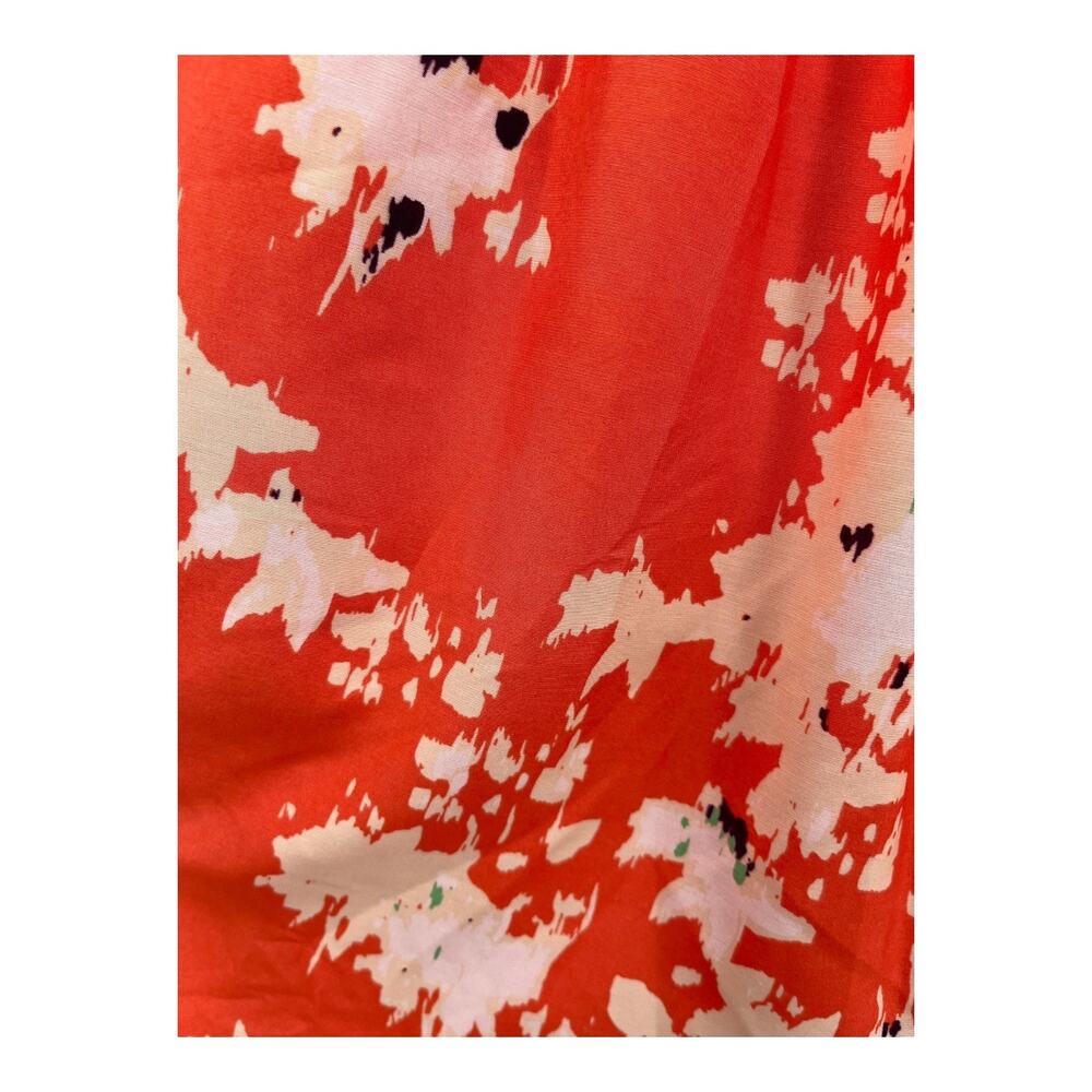 Joie Dress Lilli floral sleeveless minidress orange size X-Small XS NWOT - Picture 3 of 8